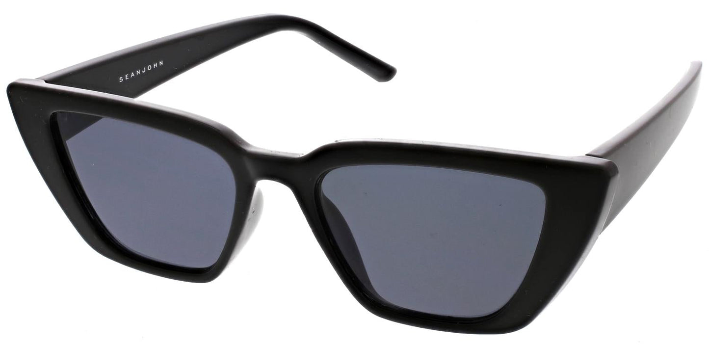 Sean John Sharp Cat Eye Sunglasses in Black Lord & Taylor