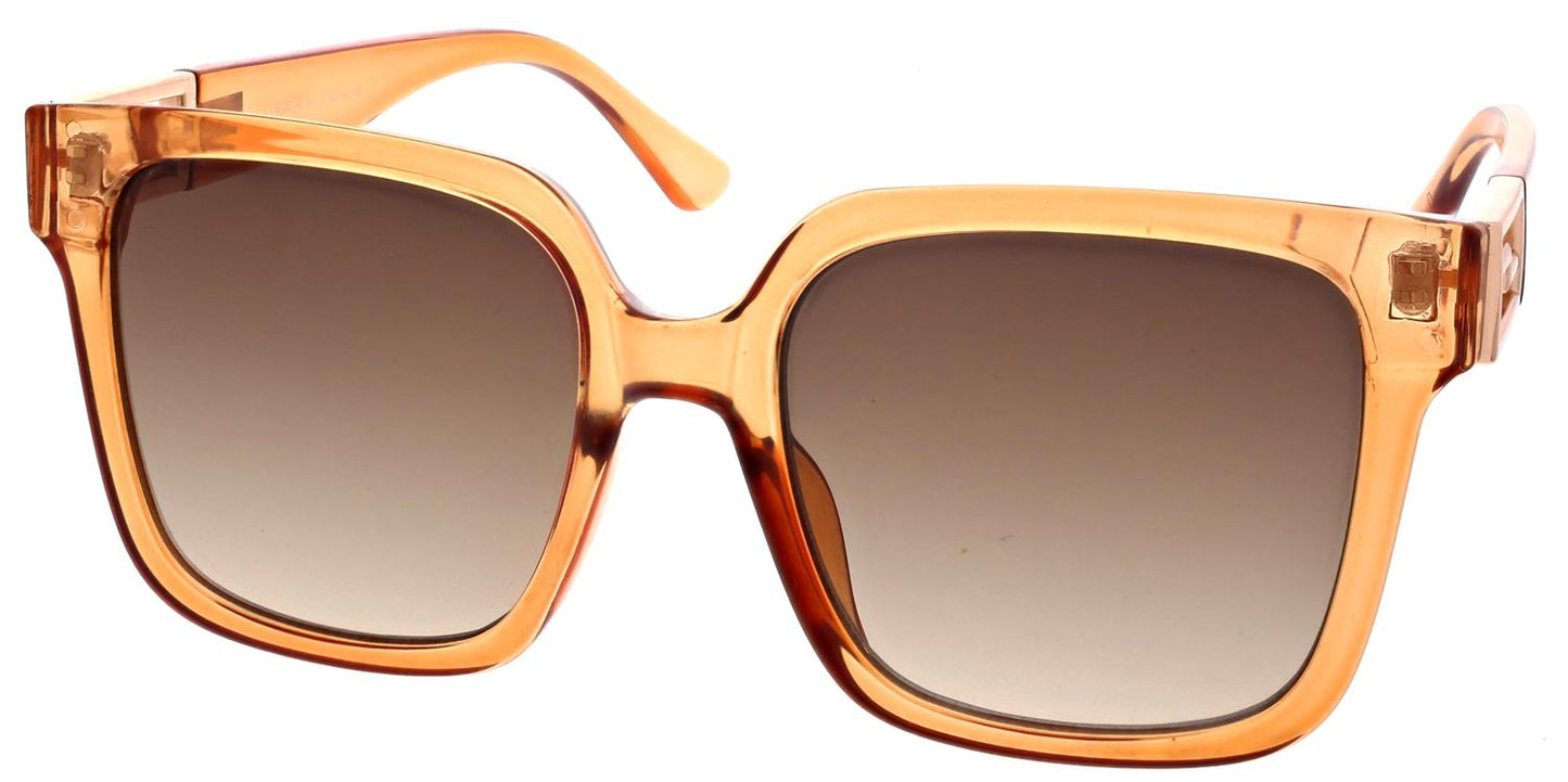 Sean John Large Square Sunglasses in Apricot Lord & Taylor