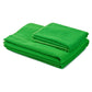 BalanceFrom Fitness 7 Piece Yoga Set with Mat, Stretch Strap & Knee Pad, Green