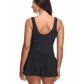 Miraclesuit - Pin Point Aurora Underwire Swimdress - Plus