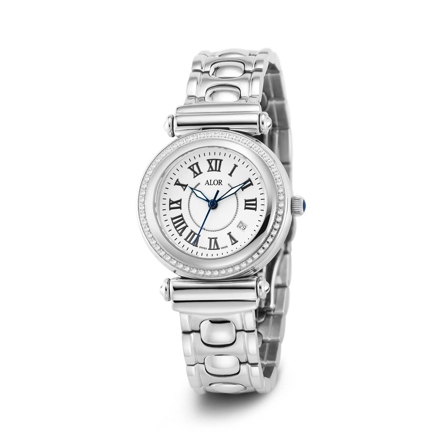 Alor - Cascade Bracelet Diamond Watch