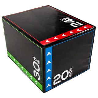 BalanceFrom Fitness 16 Pound Versatile 3 in 1 Plyometric Jumping Exercise Box