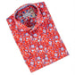 7 Downie St. - Short Sleeve Shirt Orange Print