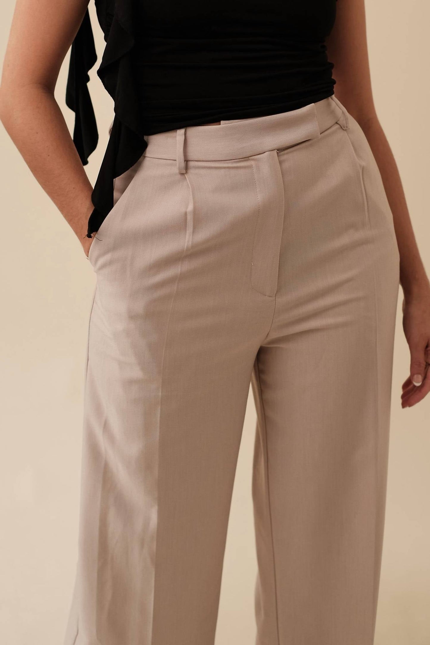 Sofie The Label - Brooks Pleated Wide Leg Trouser