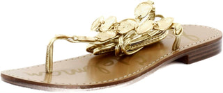 Sam Edelman - Women's Deirdre Strappy Medallion Thong Flat Fashion Sandals