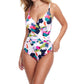 Profile By Gottex - V-Neck Lingerie Surplice One Piece Swimsuit