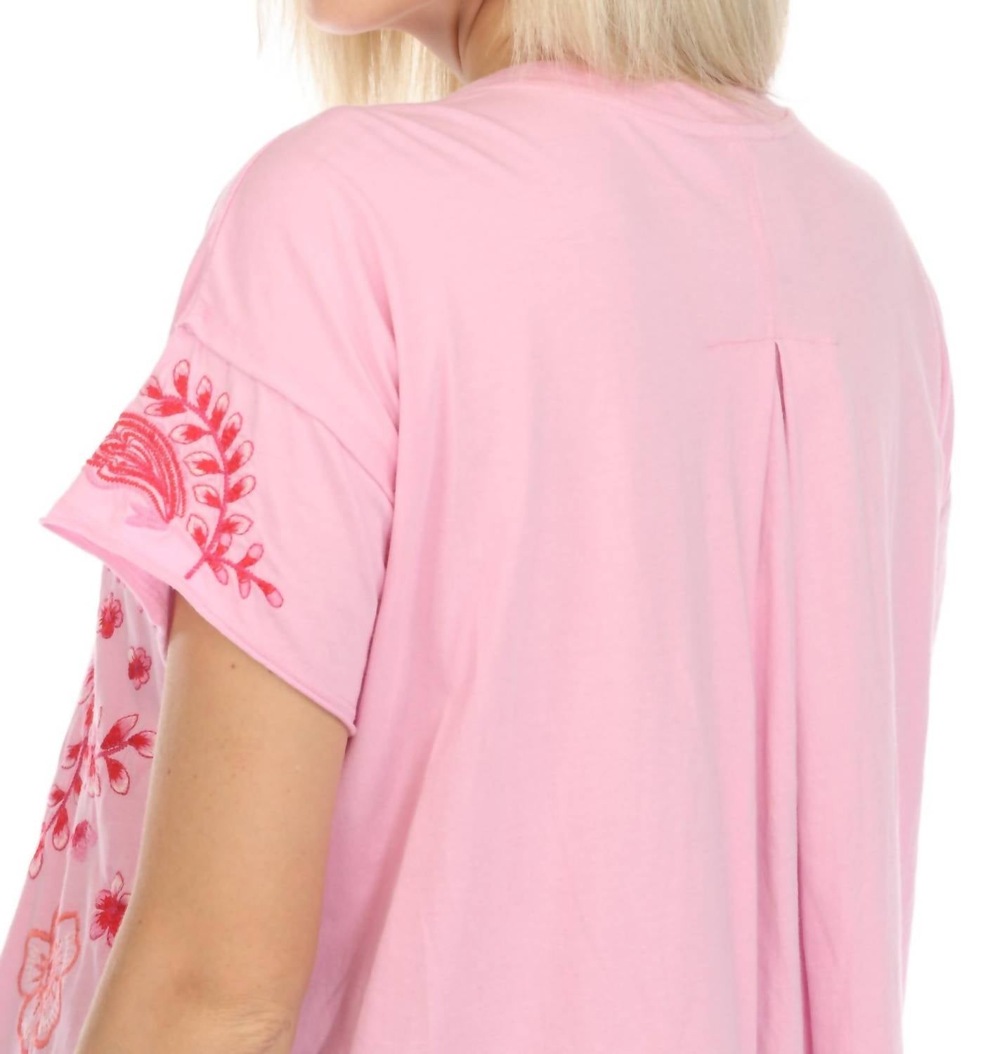 Johnny Was - Cassia Raw Detail Swing Tee