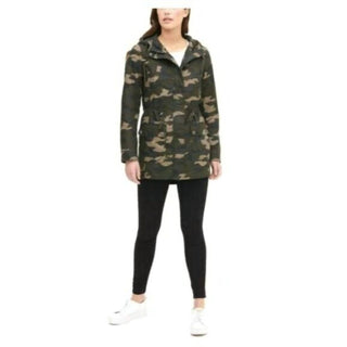 Levi'S - The Jess Cotton Fishtail Camo Print Hooded Parka Jacket