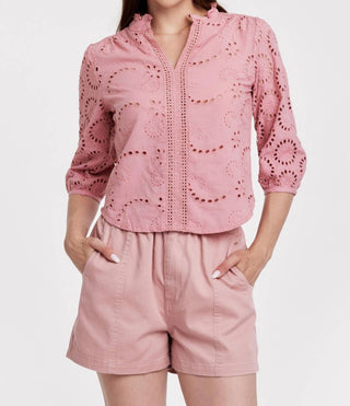 Another Love - Alexandria Eyelet Blouse