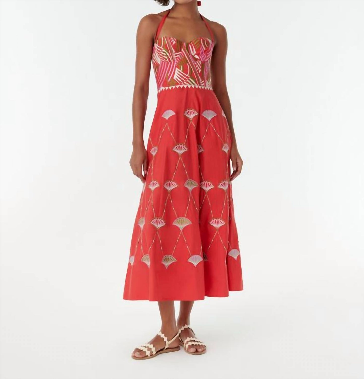 Emporio Sirenuse - Lotty Japanese Peacock Dress