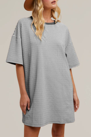 Anniewear - Knit T-shirt Mini Dress