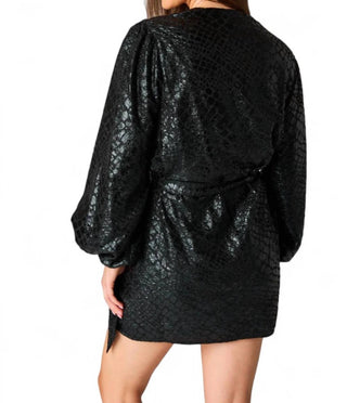 Buddylove - ADELINE SHORT WRAP DRESS