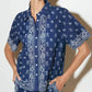Freemarket - Bandana Blue Top
