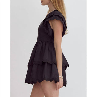 Entro - One-Shouldered Mini Dress