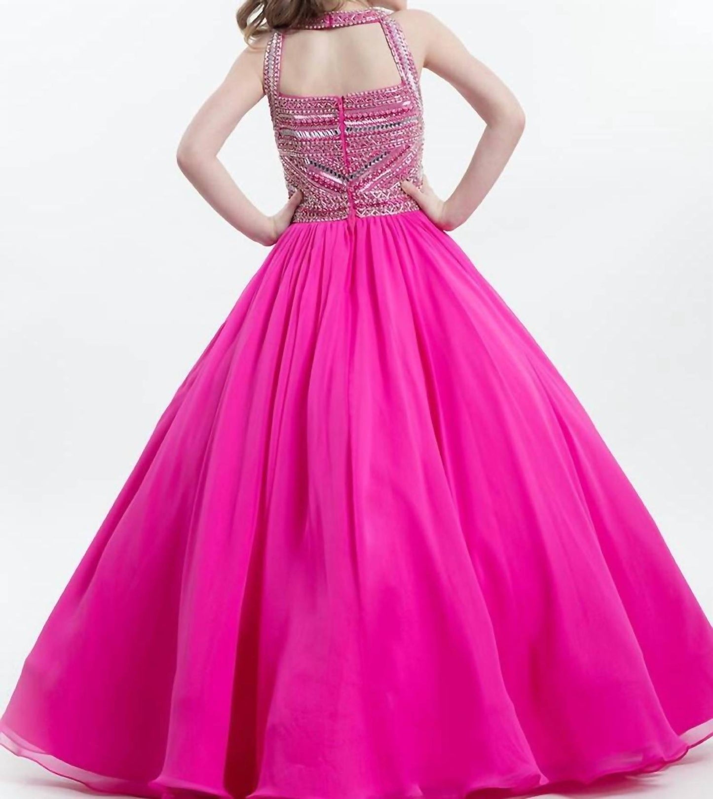 Rachel Allan - Beaded Bodice Pageant Ball Gown