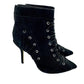 Catherine Malandrino - Women's Suede Leather Lace Up Ankle Booties