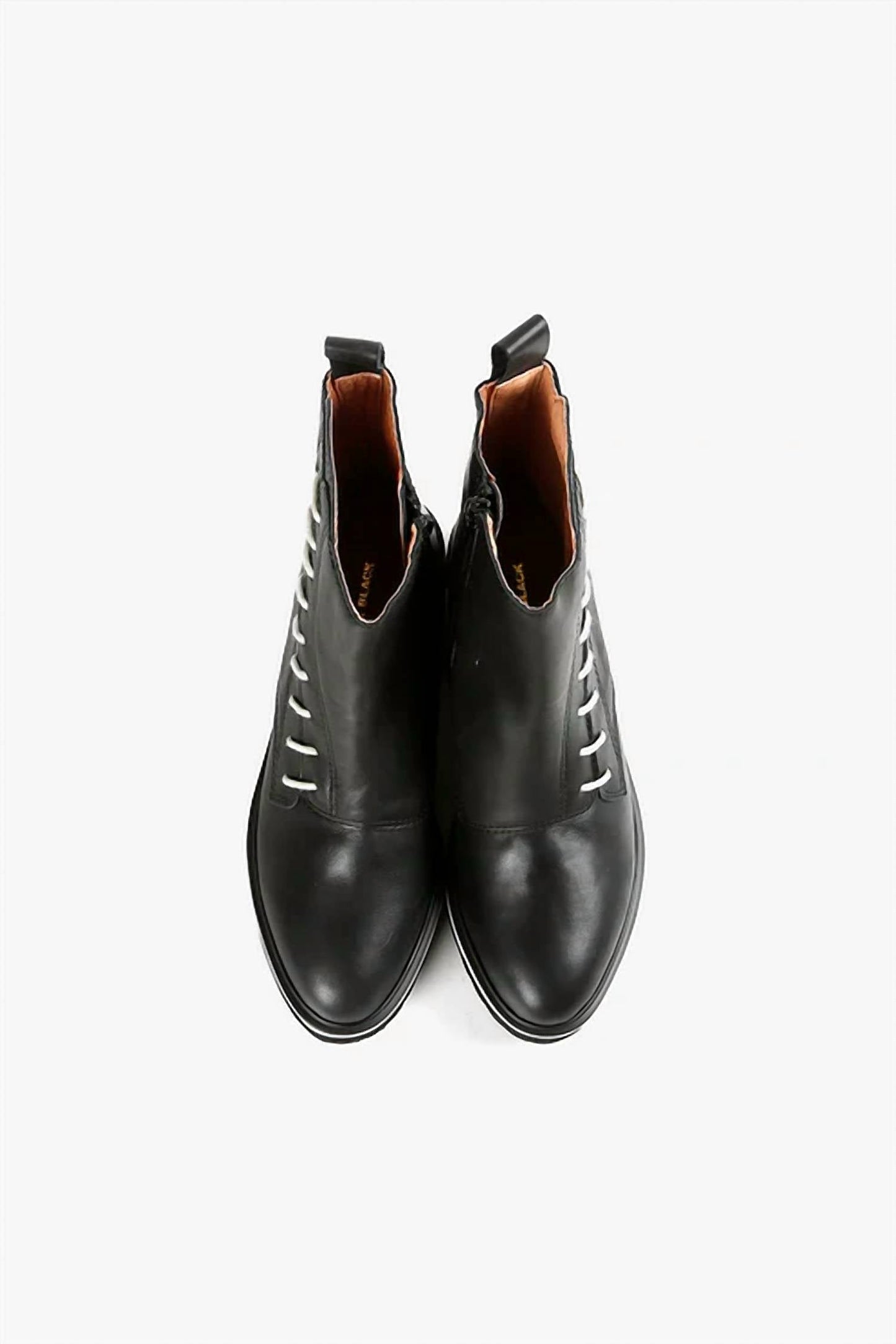 All Black - Women's Side Cord Bootie