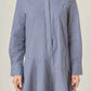 English Factory - Stripe Collar Flared Skirt Dress