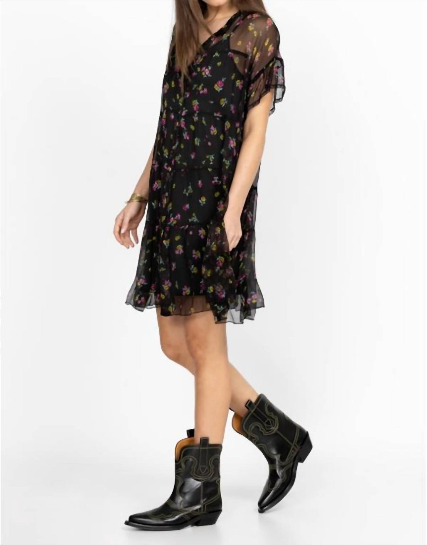 Johnny Was - Natalia Tiered Mini Dress