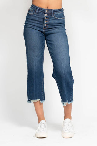 Judy Blue - High Waist Button Fly Jeans