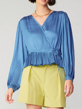 Current Air - Tai Wrap Blouse