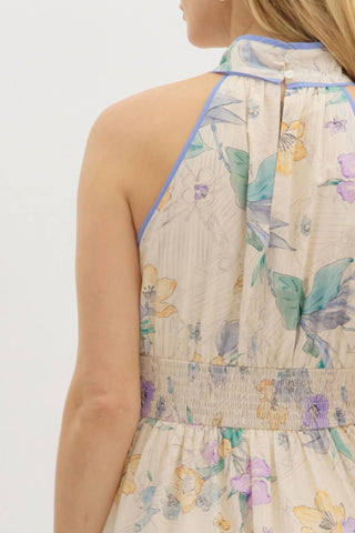 Entro - Kaia Halter Midi Dress