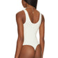 Good American - Good Touch Ruched U Ring Bodysuit