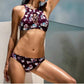 Radio Fiji - Domingo Calabria High Neck Bikini Top