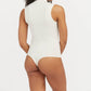 Spanx - Suit Yourself Ribbed Mock Neck Bodysuit