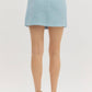 Entro - Textured Band Mini Skirt