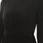 Mac Duggal - Long Sleeve High Low Cocktail Dress