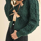 &Merci - Bow Long Sleeve Cardigan