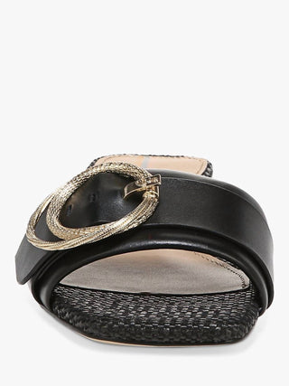 Sam Edelman - Women's Delfi Slip On Open Squared Toe Block Heel Fashion Slide Sandal