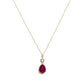 Avenue Chic - Women's Teardrop Necklace