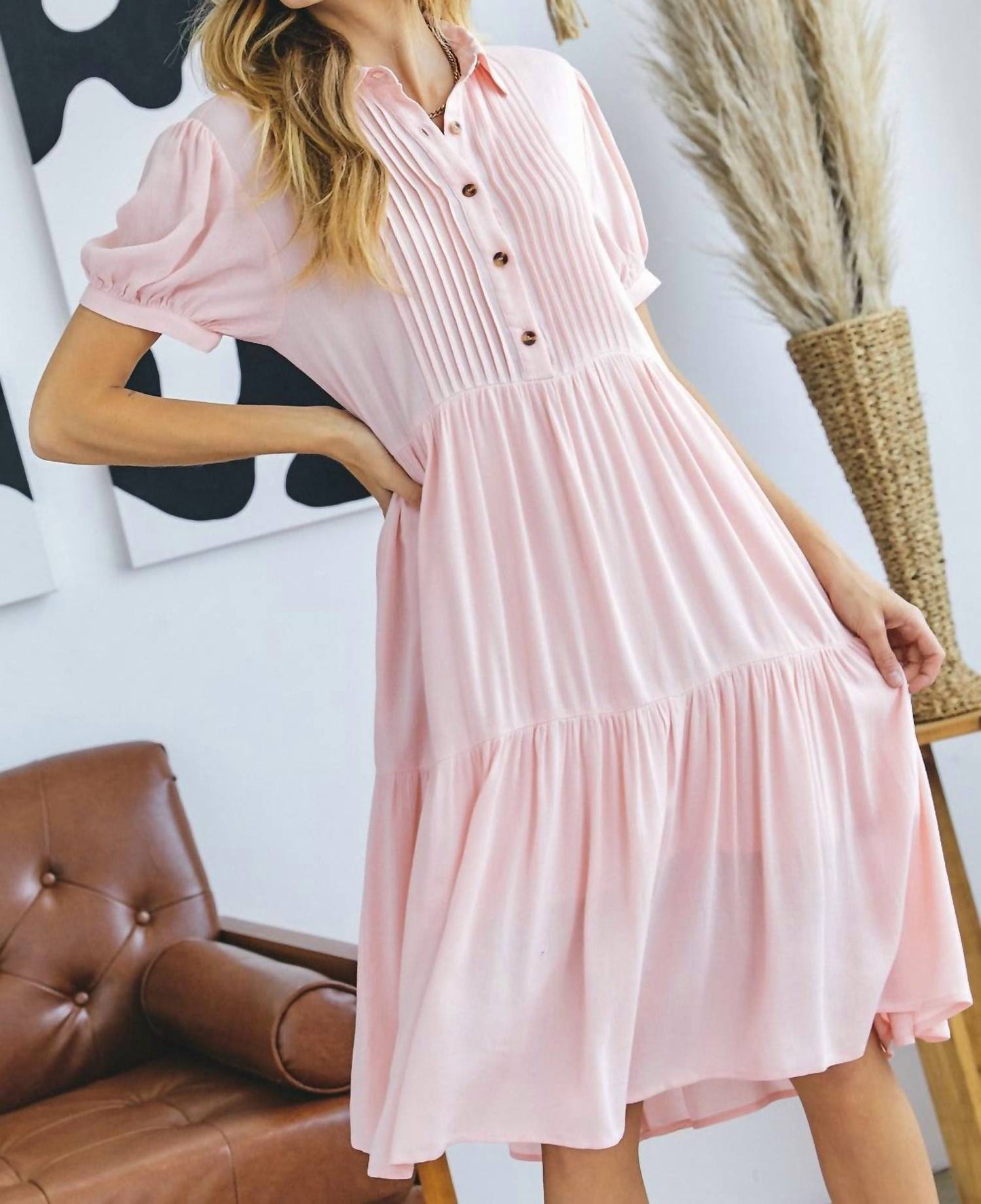 Davi & Dani - Plus Midi Dress