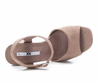 Xti - Women's Heel Suede Sandals