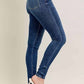 Judy Blue - Mid Rise Handsand Classic Skinny Jean