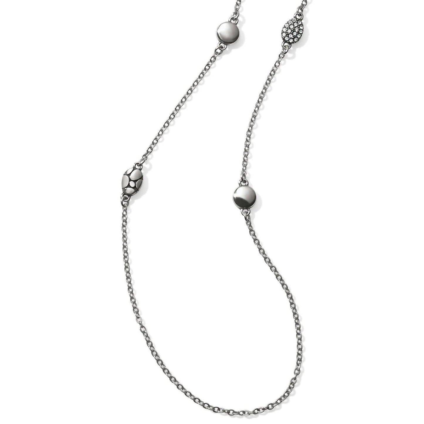 Brighton - Woman's Pebble Mix Long Necklace