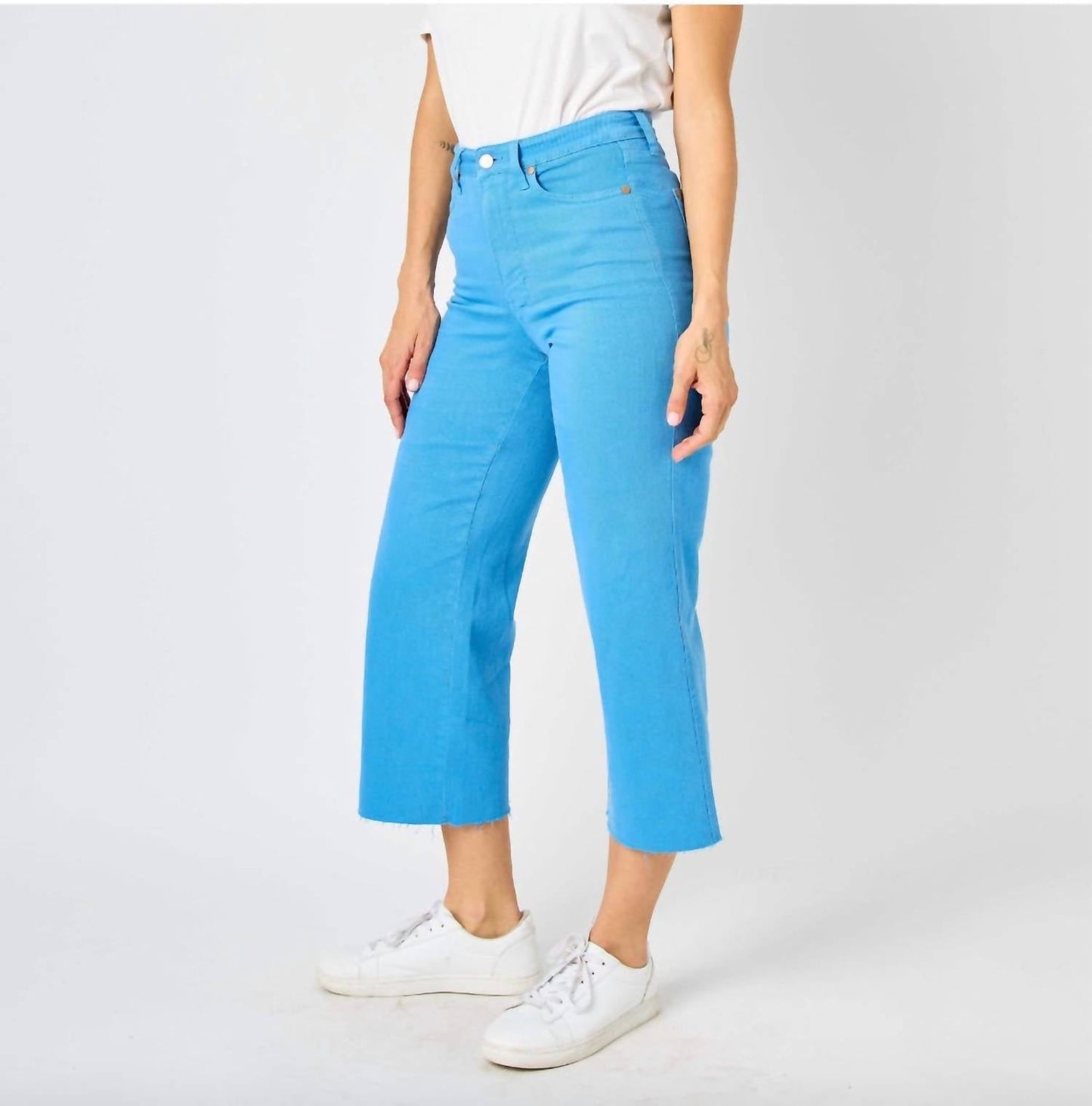 judy-blue-dyed-tummy-control-wide-leg-crop-jeans