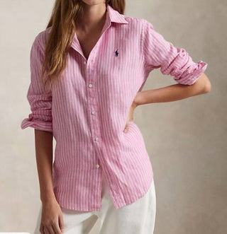 Polo Ralph Lauren - Classic Fit Striped Linen Shirt