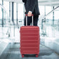 Set 3PCs 20'/24'/28' ABS Spinner Wheel Luggage Wine Red