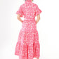 Abbey Glass - Sadie Hibiscus Jacquard Maxi Dress