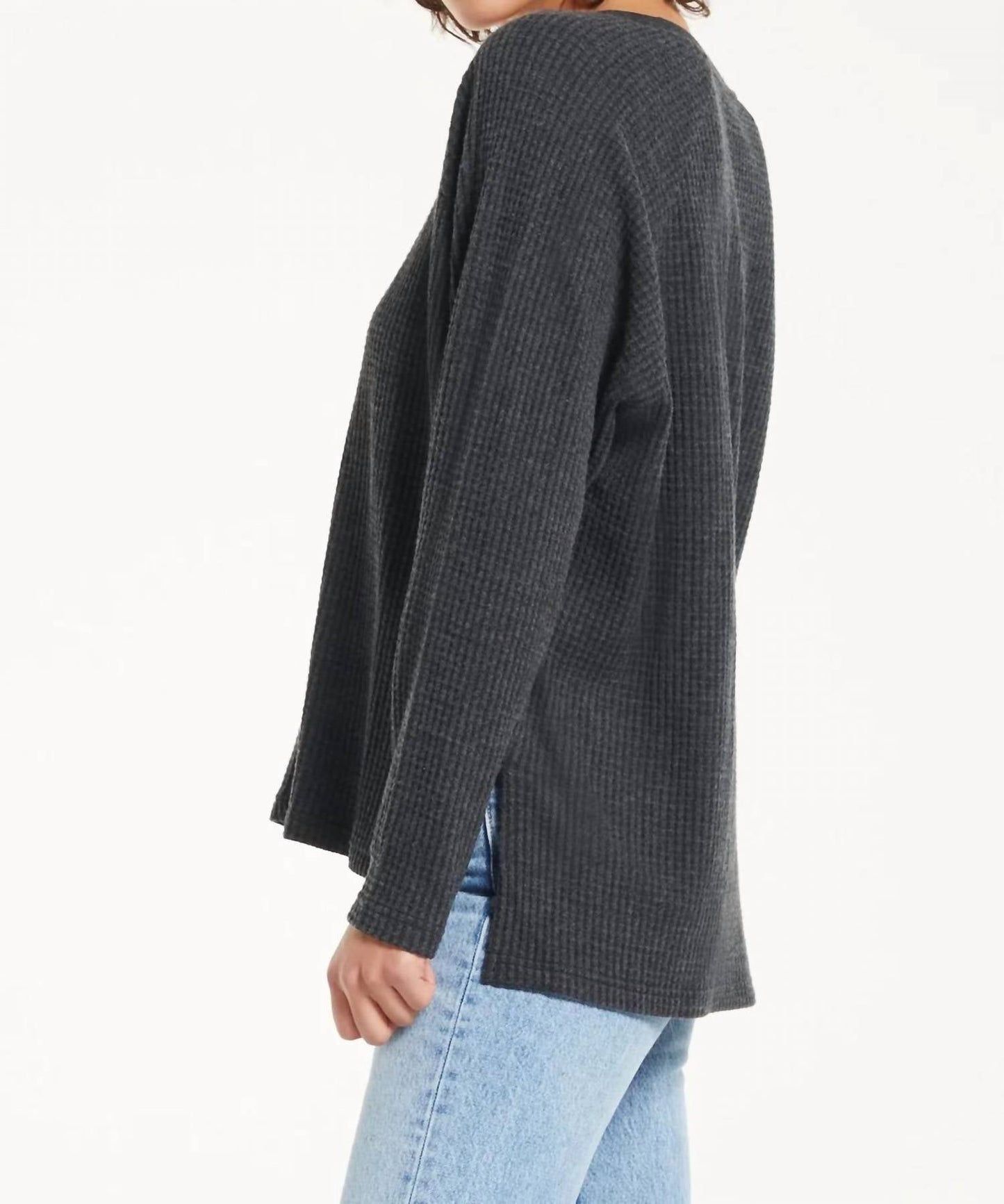 Z Supply - Ansel Brushed Waffle Thermal Top