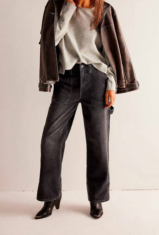 Free People - Major League Mid Rise Jeans