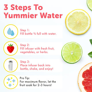 32oz Leakproof Fruit Infuser Bottle