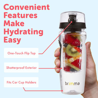 32oz Leakproof Fruit Infuser Bottle