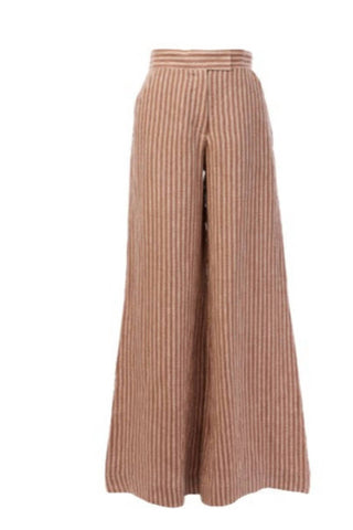 Hevron - Wide-leg Capri Pants