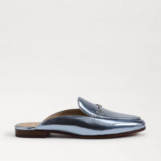 Sam Edelman - Women's Linnie Slip On Round Toe Chain Detailed Wide Mules