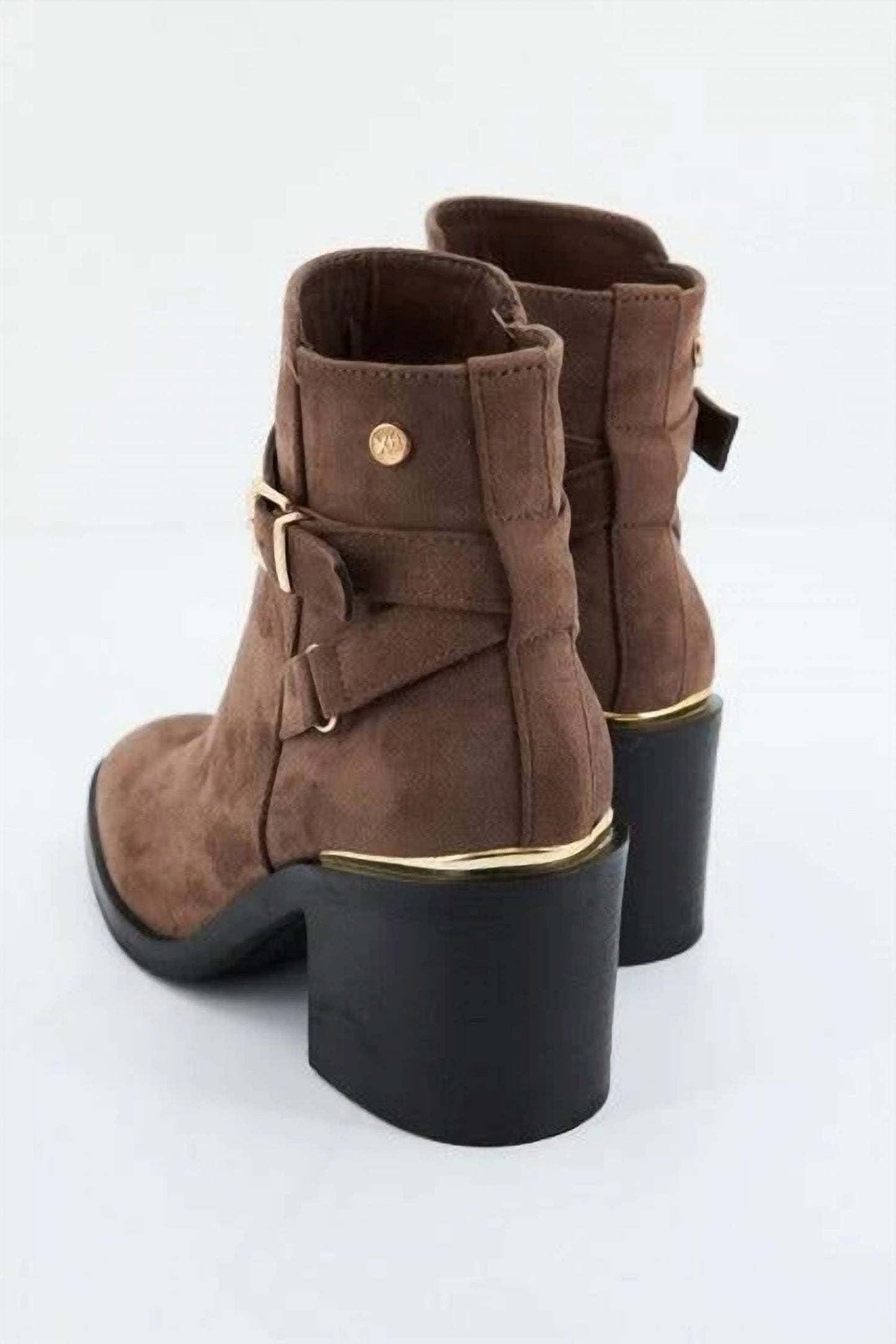Xti - Women's Suede Dress Booties