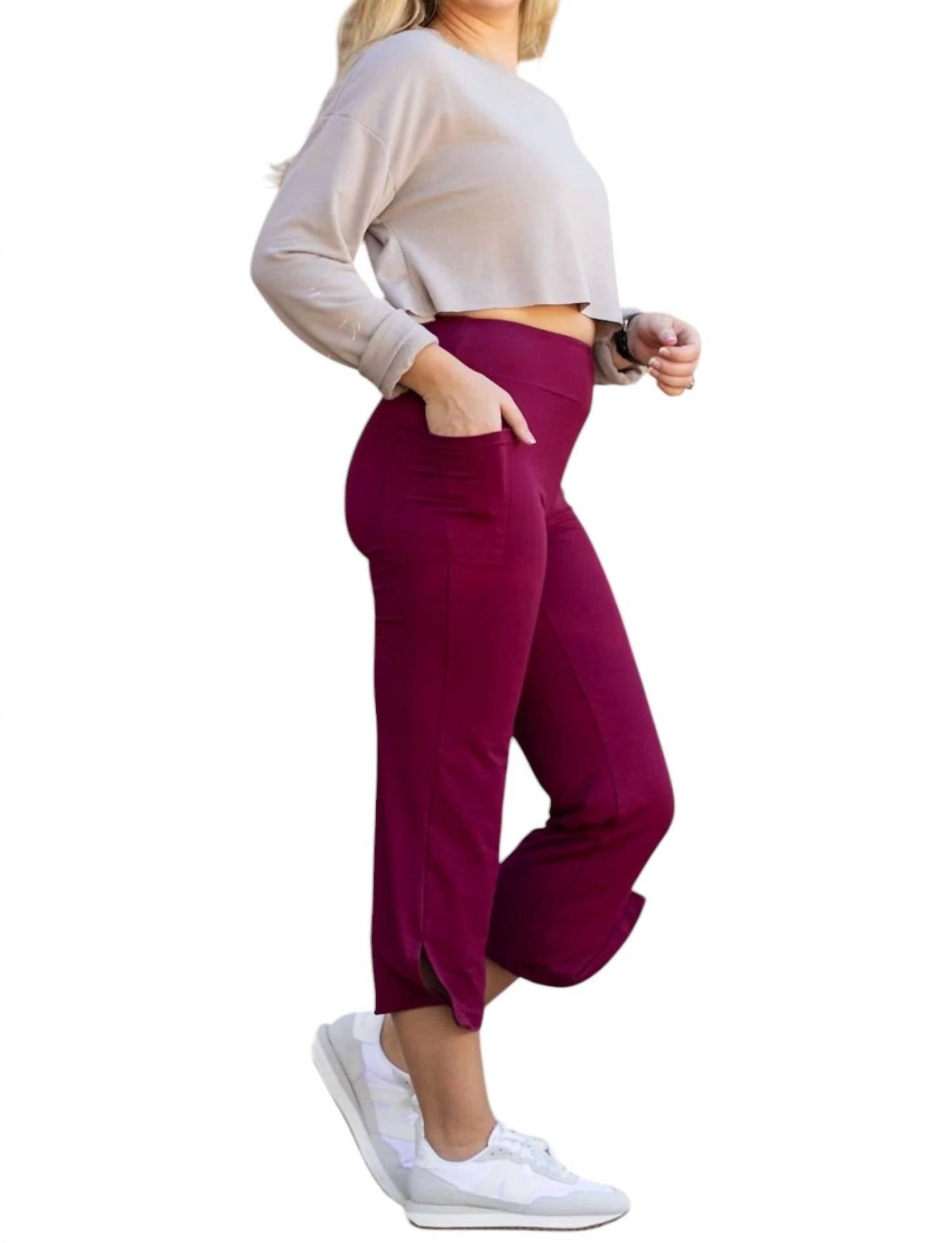 Julia Rose - Courtney High Waisted Gaucho Pants